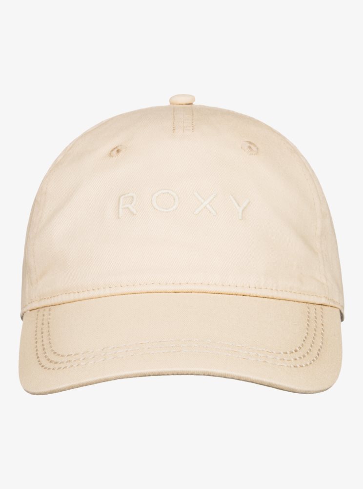 Beige Women's Roxy Dear Believer Baseball Caps | USA YBIW-84095