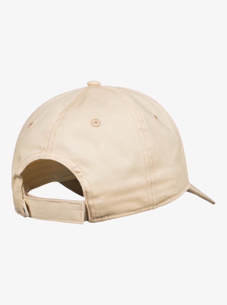 Beige Women's Roxy Dear Believer Baseball Caps | USA YBIW-84095