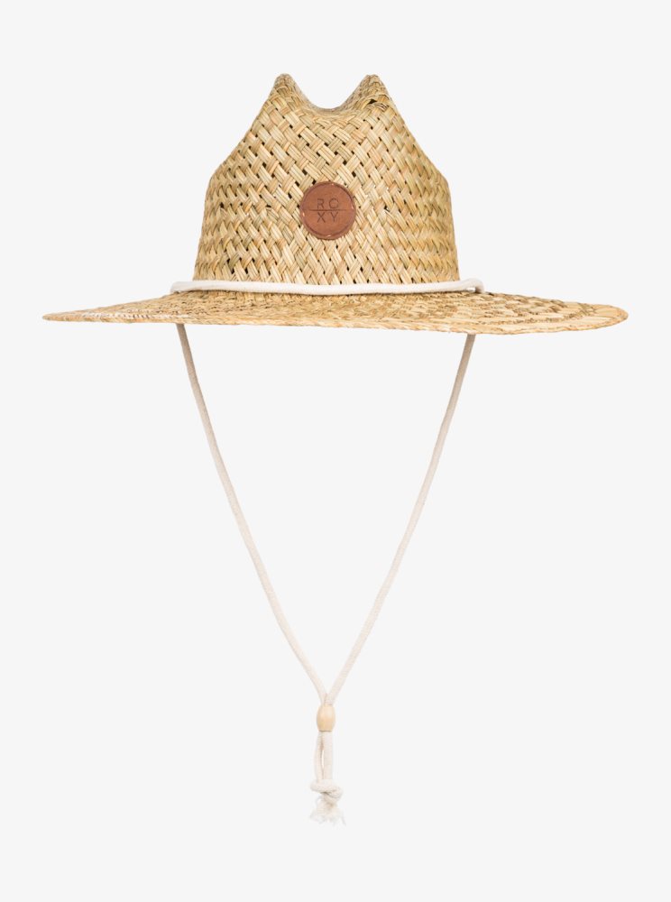 Beige Women's Roxy Sunshine On My Mind Sun Hats | USA FOUI-06741