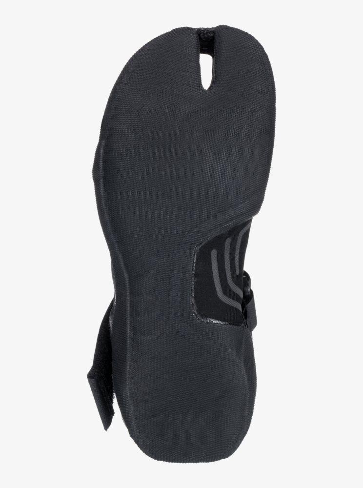 Black Women's Roxy 3mm Elite Split Toe Wetsuit Boots | USA LOTD-69283