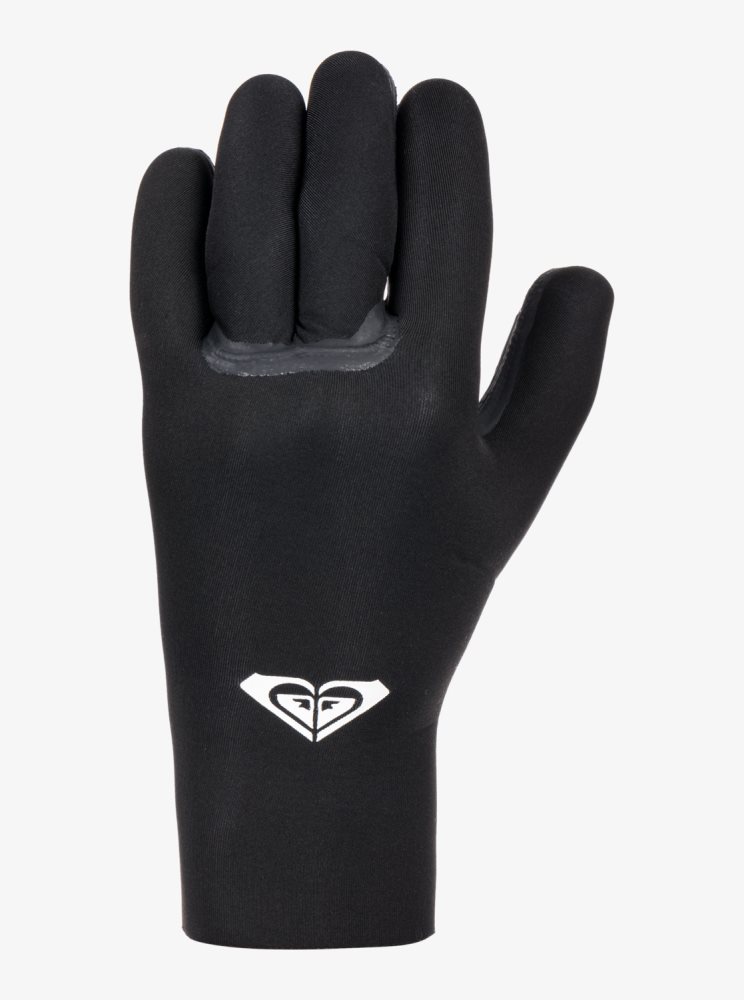 Black Women\'s Roxy 3mm Swell Series + Gloves Wetsuit | USA FJWZ-40268