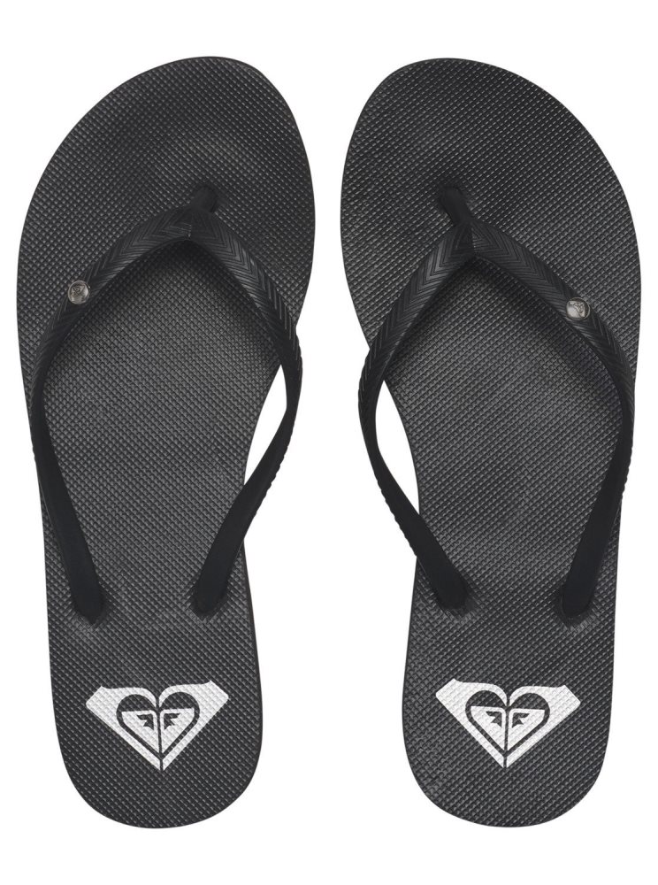 Black Women's Roxy Bermuda Sandals | USA KWNZ-92610