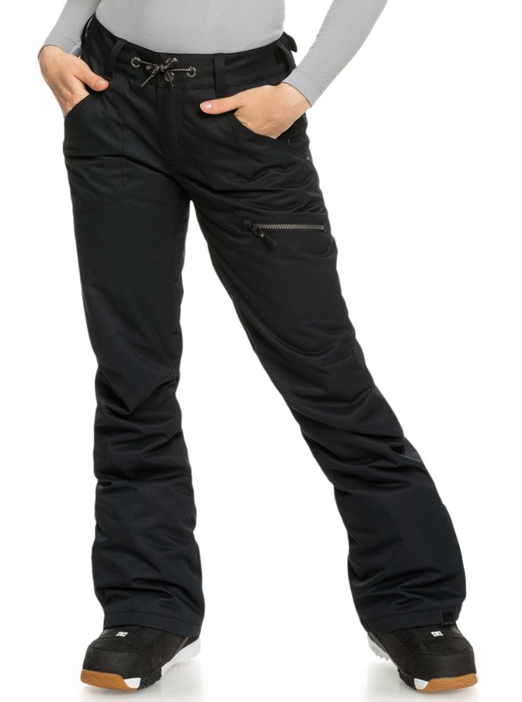 Black Women\'s Roxy Nadia Insulated Snow Pants | USA UACR-34592