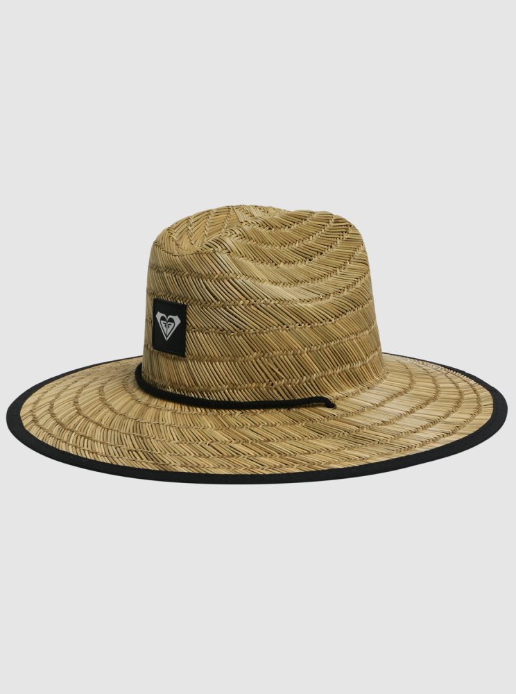 Black Women\'s Roxy Tomboy Sun Hats | USA TWIV-87356