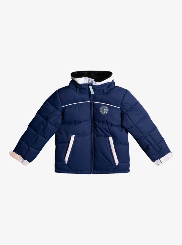 Blue Kids' Roxy 2-7 Heidi Insulated Ski Jackets | USA HPQW-61379