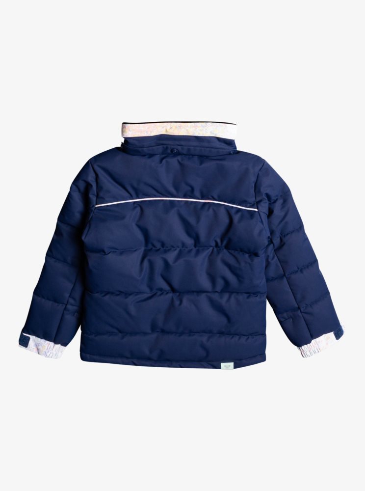 Blue Kids' Roxy 2-7 Heidi Insulated Ski Jackets | USA HPQW-61379