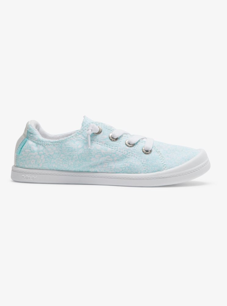 Blue Kids' Roxy 4-16 Bayshore Sneakers | USA SMVE-38425