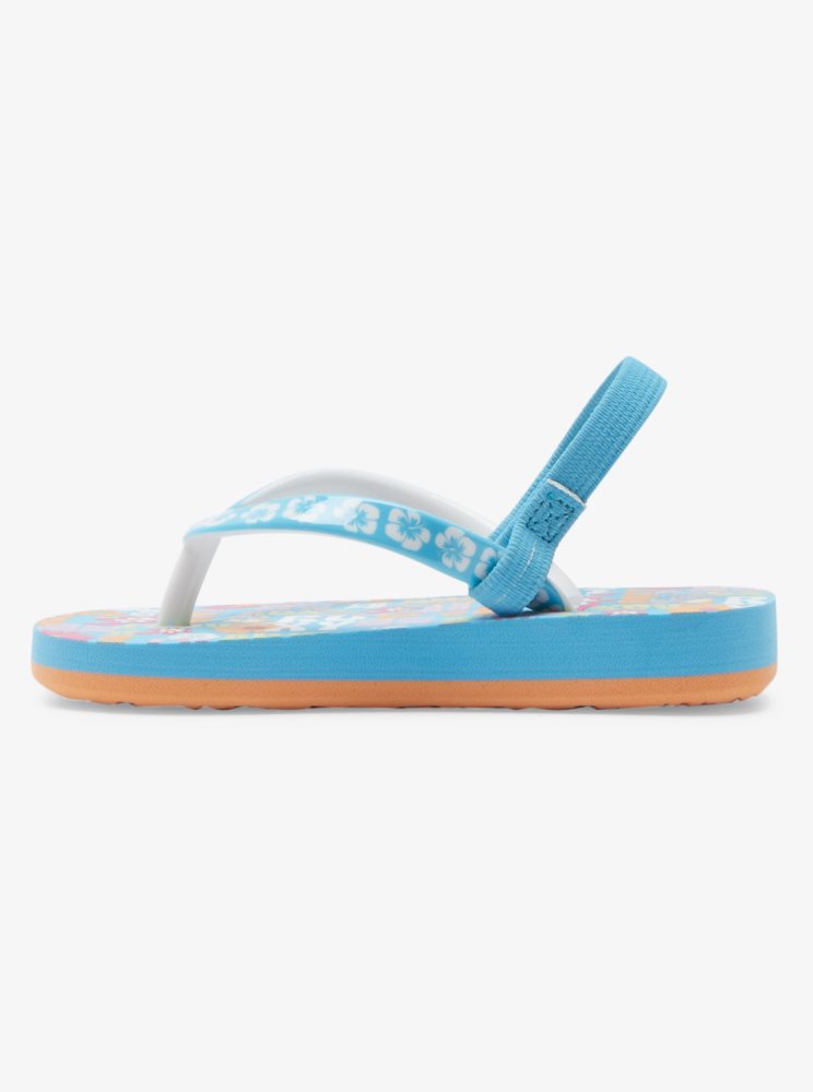 Blue Kids' Roxy Pebbles Sandals | USA XUIV-06958