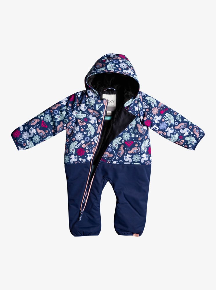 Blue Kids' Roxy Rose Insulated Snow Suit Baby Ski Jackets | USA TLZI-42680