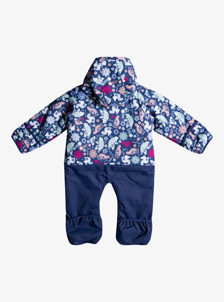 Blue Kids' Roxy Rose Insulated Snow Suit Baby Ski Jackets | USA TLZI-42680