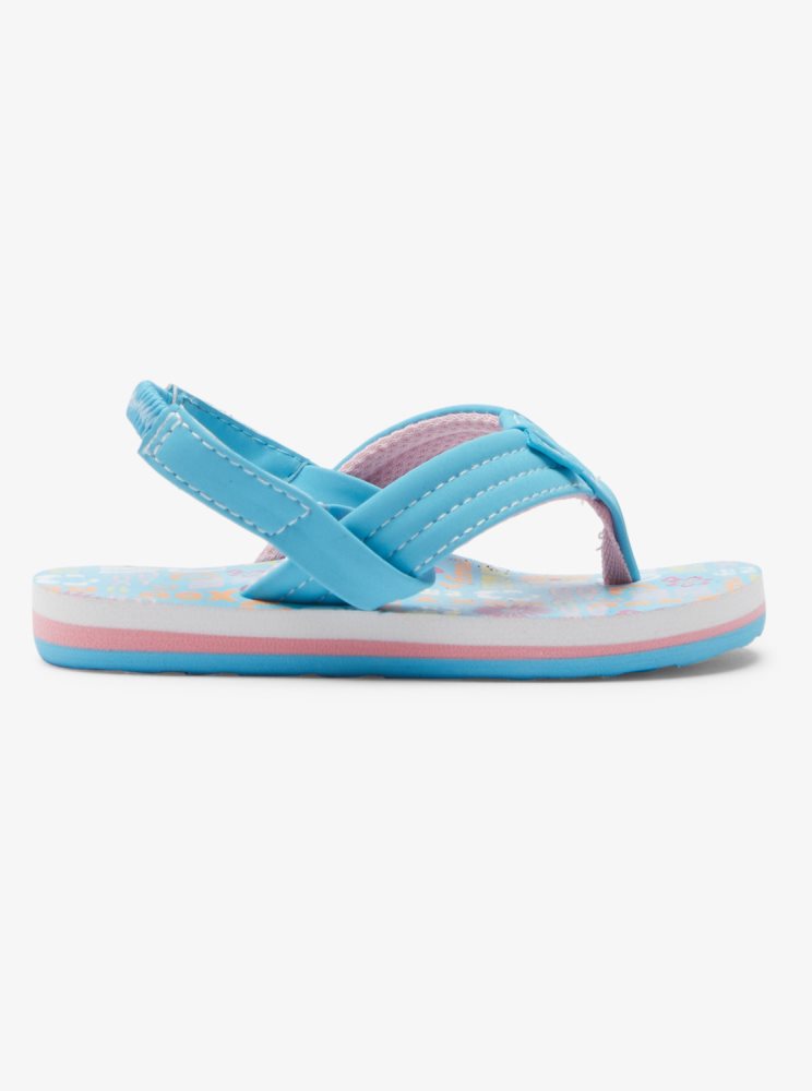 Blue Kids' Roxy Vista Loreto Sandals | USA QRPC-59308