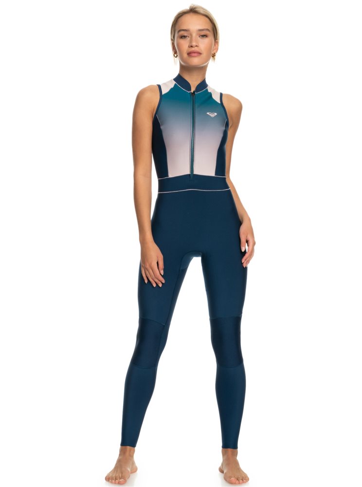 Blue Women's Roxy 1.5mm Rise Long Jane Wetsuit | USA YPZR-09132