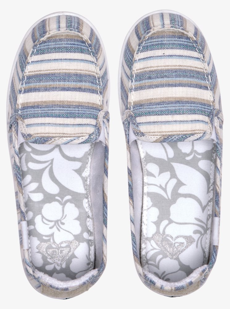 Blue Women's Roxy Minnow Slip On Shoes | USA VLDG-21548