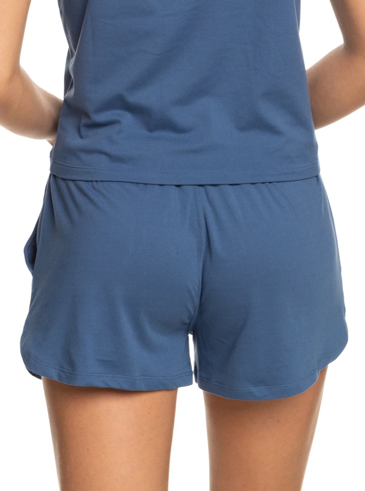 Blue Women's Roxy Naturally Active Sports Shorts | USA GAIX-81765