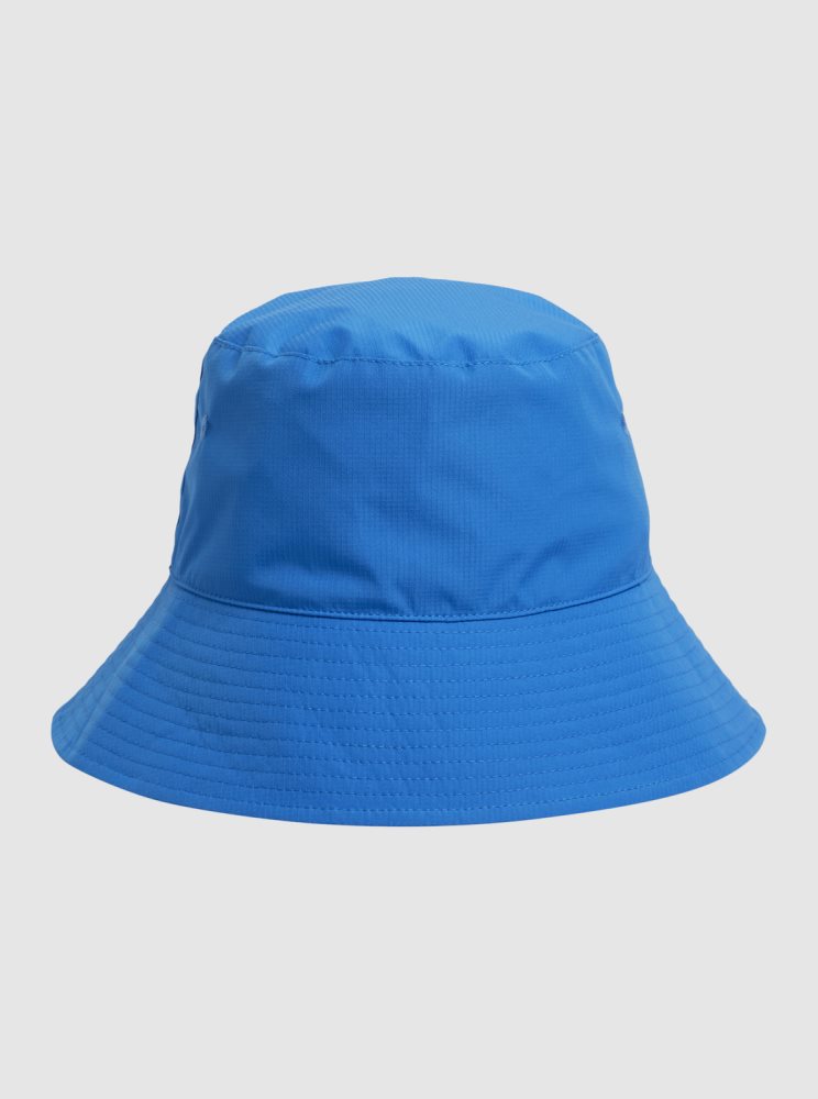 Blue Women's Roxy Wash Reversible Bucket Hats | USA OZCT-27169