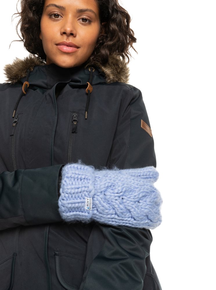 Blue Women's Roxy Winter Mittens Snow Gloves | USA FIAW-95683