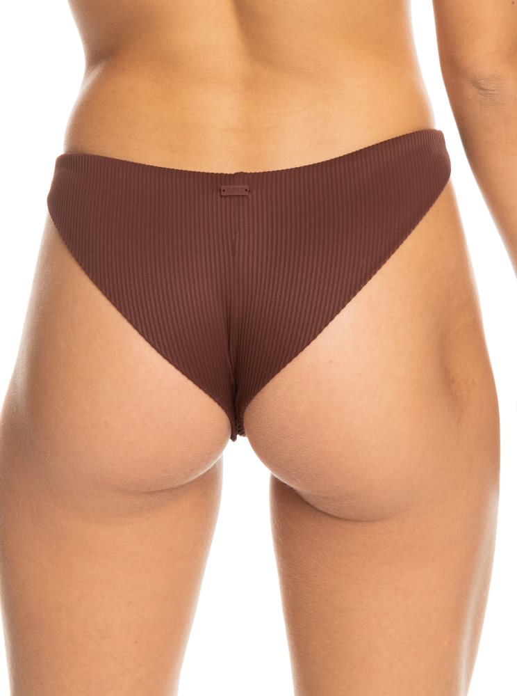 Chocolate Women's Roxy Love The Baja Bikini Bottoms | USA NIZY-53209