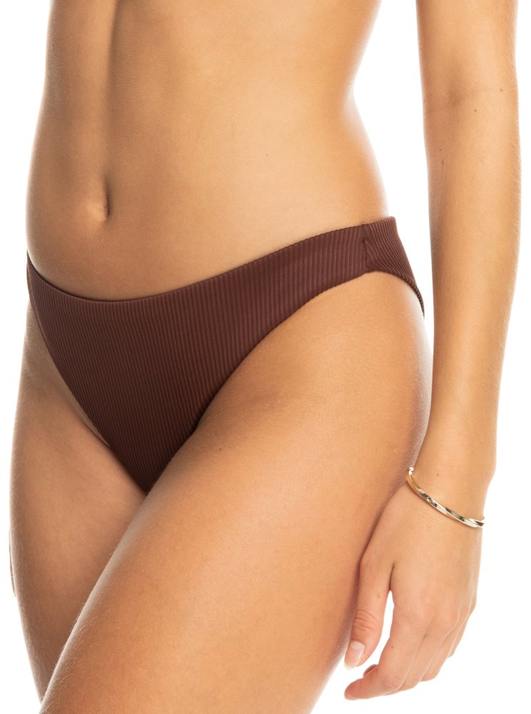 Chocolate Women's Roxy Love The Baja Bikini Bottoms | USA NIZY-53209