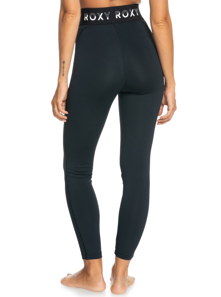 Dark Grey Women's Roxy Bold Moves Technical Leggings | USA JZUQ-72391