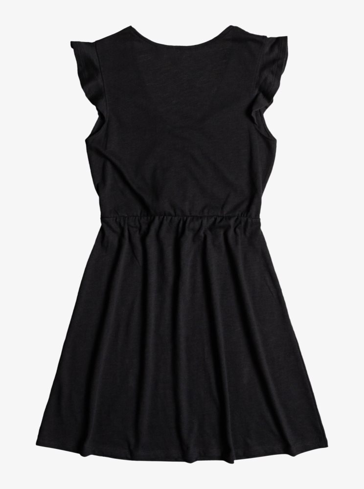 Dark Grey Women's Roxy Flirty Vibes Knit Dress | USA UGSY-80371