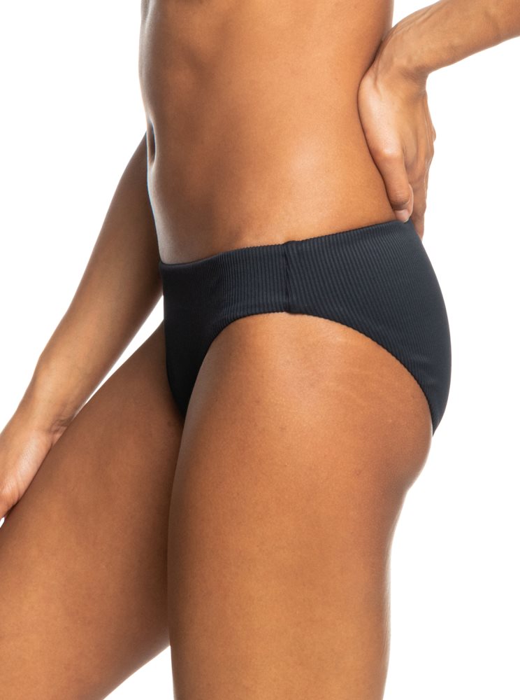 Dark Grey Women's Roxy Love The Comber Bikini Bottoms | USA OSGY-50489