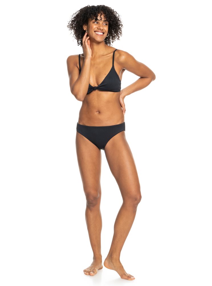 Dark Grey Women's Roxy Love The Comber Bikini Bottoms | USA OSGY-50489