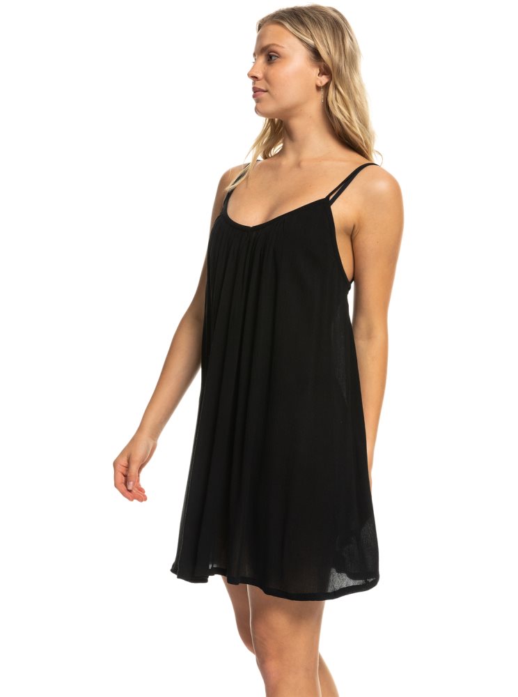 Dark Grey Women's Roxy Summer Adventures Short Dress | USA XYUE-48697