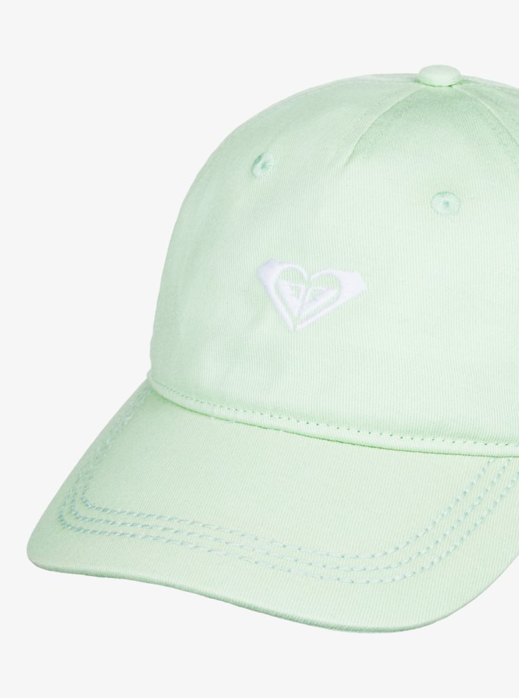 Green Kids' Roxy 4-16 Dear Believer Baseball Caps | USA XTHS-61809