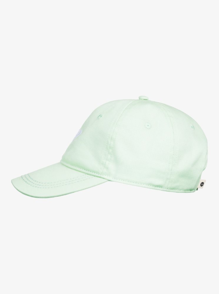 Green Kids' Roxy 4-16 Dear Believer Baseball Caps | USA XTHS-61809