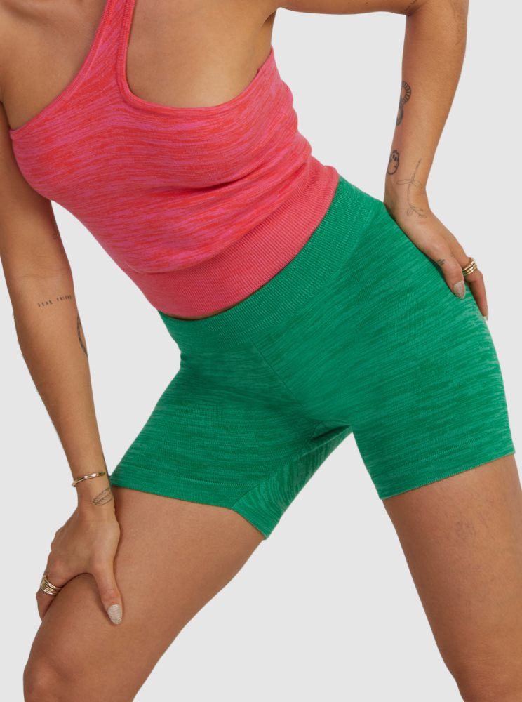 Green Women's Roxy Bold As Love Bike Shorts | USA ADSQ-97341