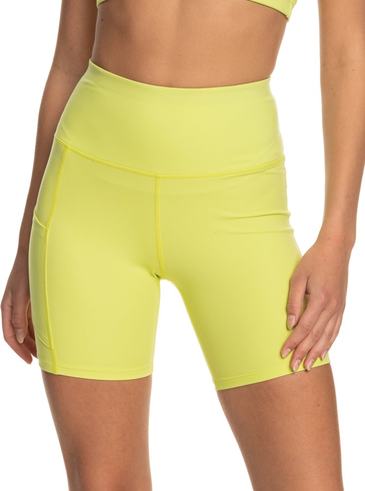 Green Women's Roxy Heart Into It Technical Shorts | USA CDEL-10526