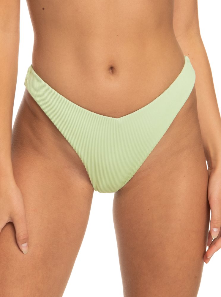 Green Women's Roxy Love Cheeky Bikini Bottoms | USA GZWO-58160