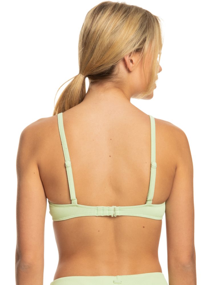 Green Women's Roxy Love The Muse Bikini Tops | USA NRFU-74653