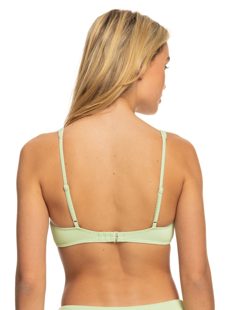 Green Women's Roxy Love The Oceana Bikini Tops | USA EPJF-04831