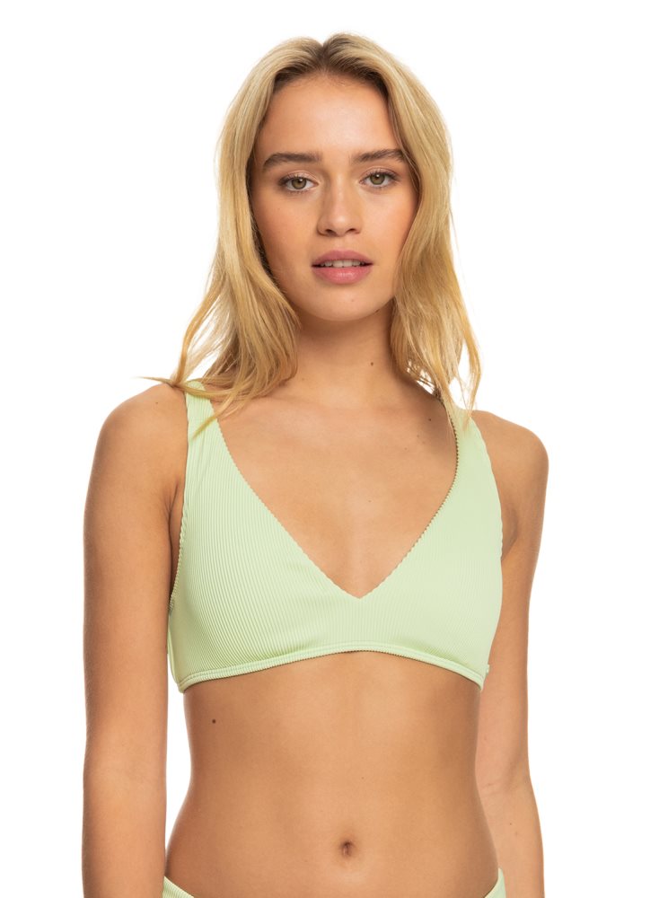 Green Women\'s Roxy Love The Oceana Bikini Tops | USA EPJF-04831