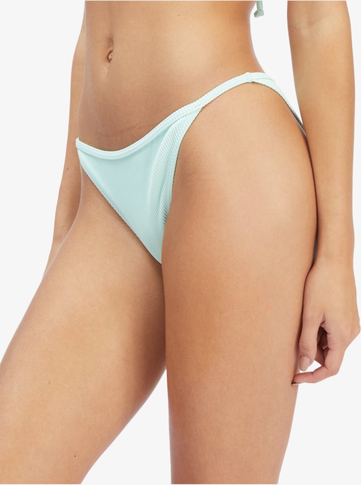 Green Women's Roxy Mind Of Freedom Mini Bikini Bottoms | USA HRGZ-49583