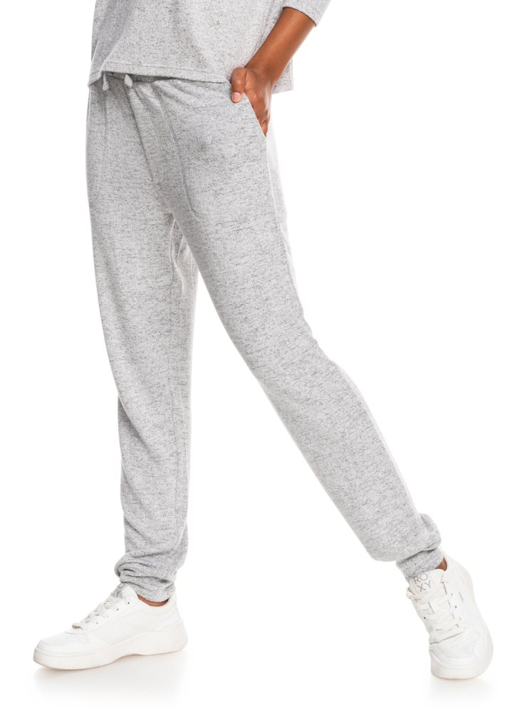 Grey Women's Roxy Just Perfection Sweatpants | USA XBMN-23146