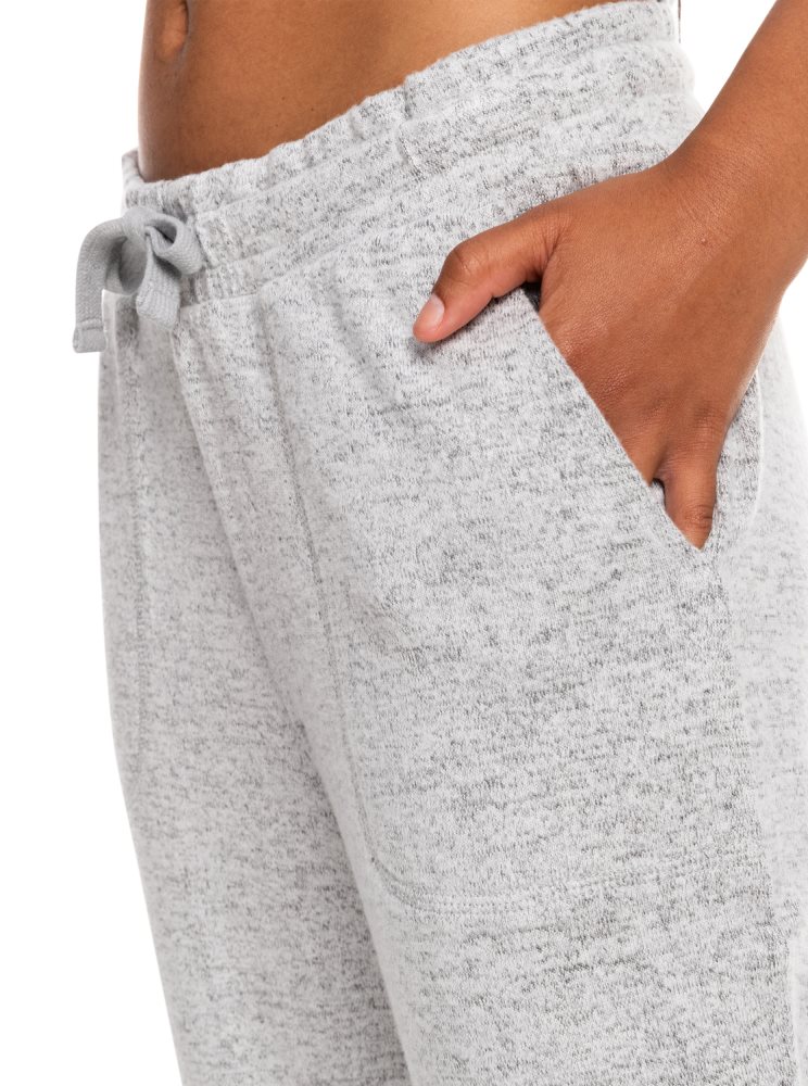 Grey Women's Roxy Just Perfection Sweatpants | USA XBMN-23146