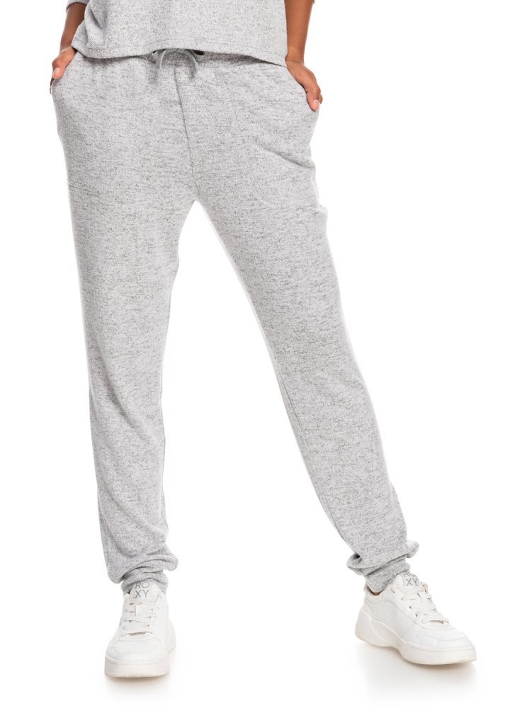 Grey Women\'s Roxy Just Perfection Sweatpants | USA XBMN-23146