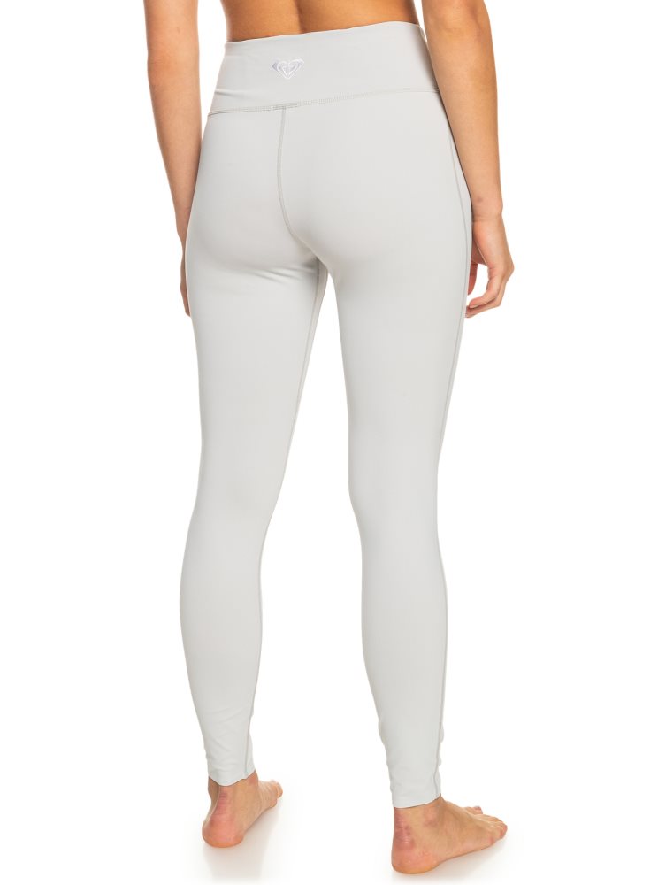 Grey Women's Roxy Kelia Essential Workout Leggings | USA TVOI-16748