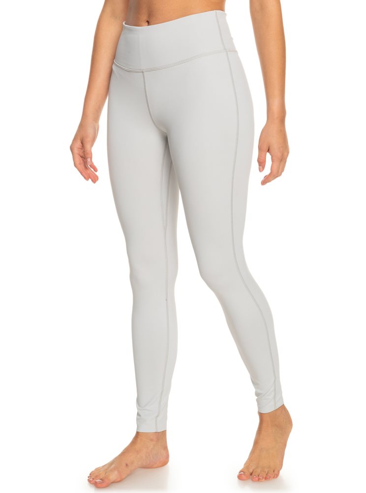 Grey Women's Roxy Kelia Essential Workout Leggings | USA TVOI-16748