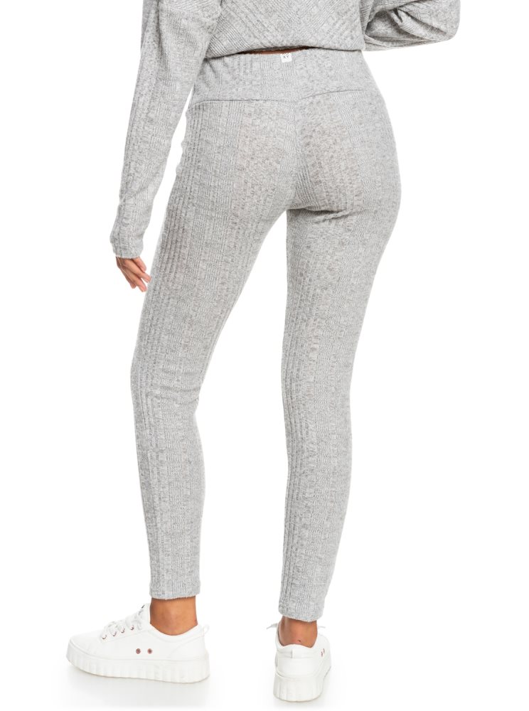 Grey Women's Roxy Lazy Day Non-Denim Pants | USA NYPL-93145