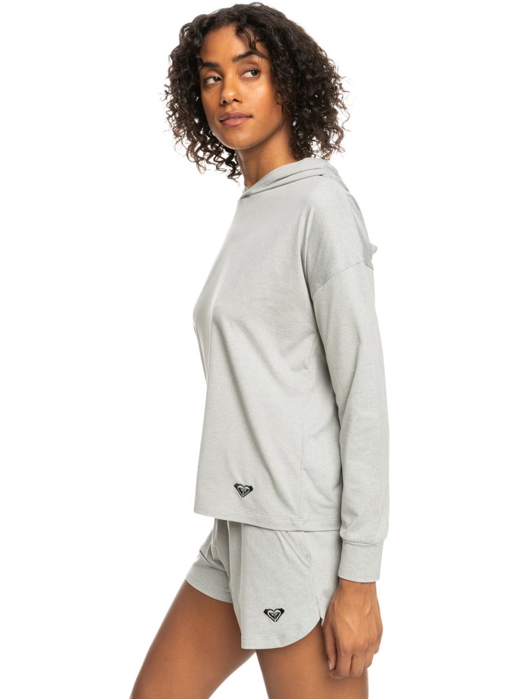 Grey Women's Roxy Naturally Active Hoodie | USA UPMG-71845