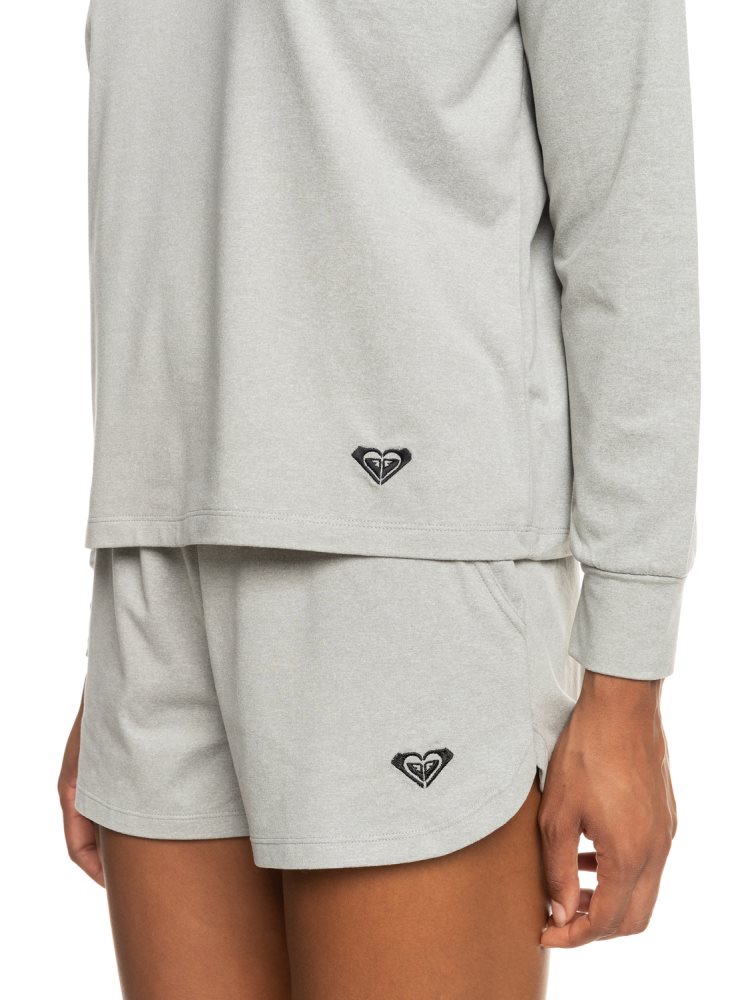 Grey Women's Roxy Naturally Active Hoodie | USA UPMG-71845