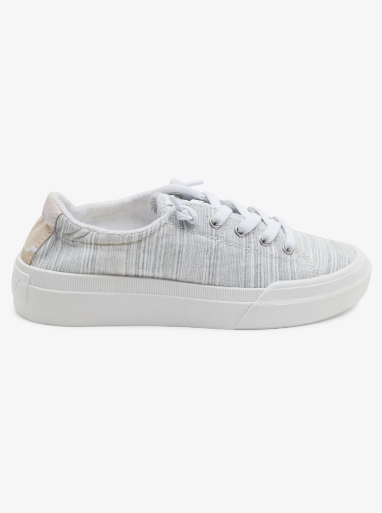 Grey Women's Roxy Rae Sneakers | USA XHIP-83167