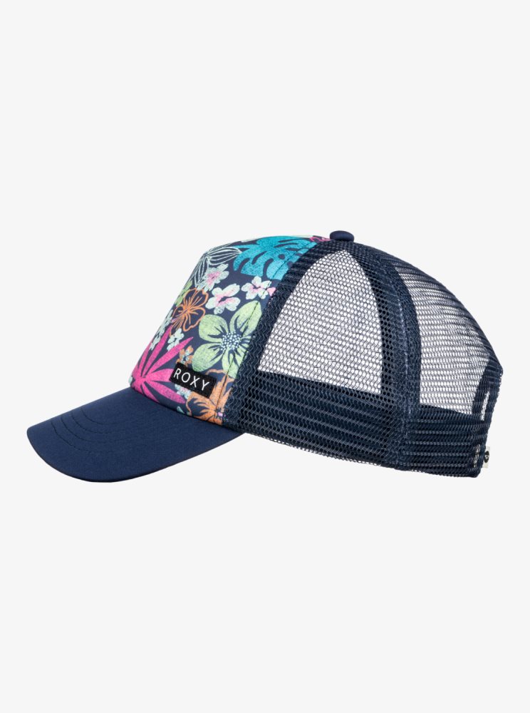 Indigo Kids' Roxy 4-16 Honey Coconut Trucker Hats | USA PNOU-38520