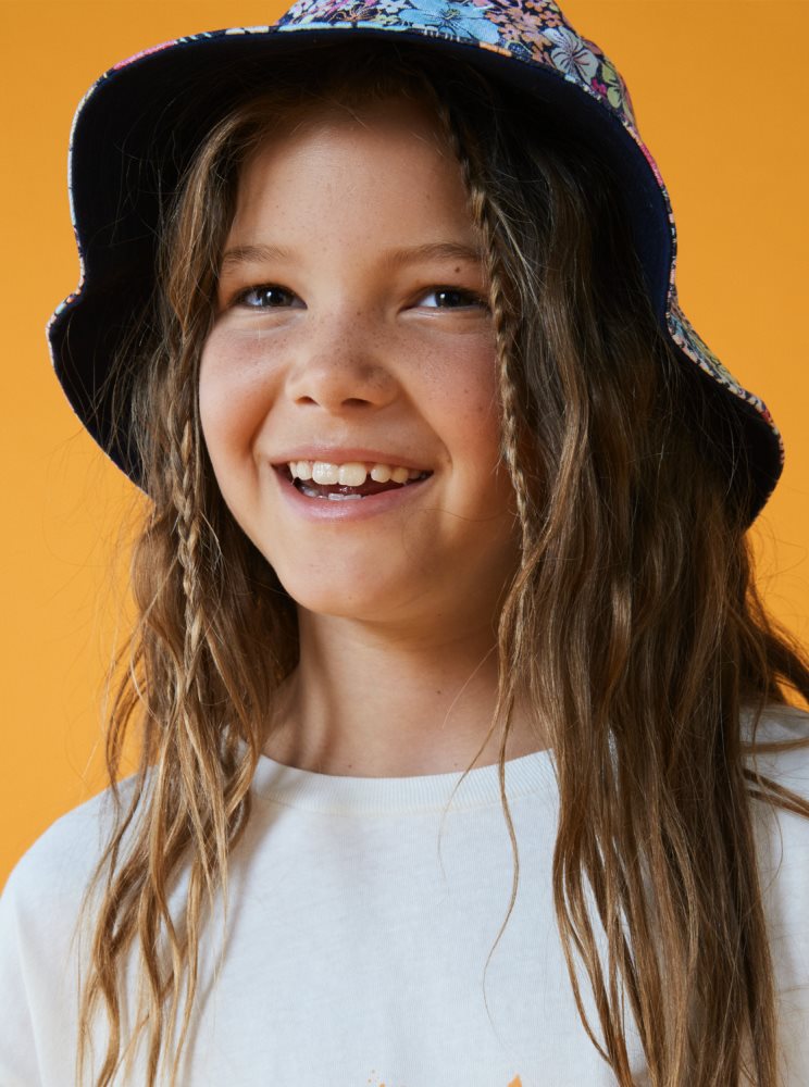 Indigo Kids' Roxy 4-16 Tiny Honey Bucket Hats | USA TDOQ-32810