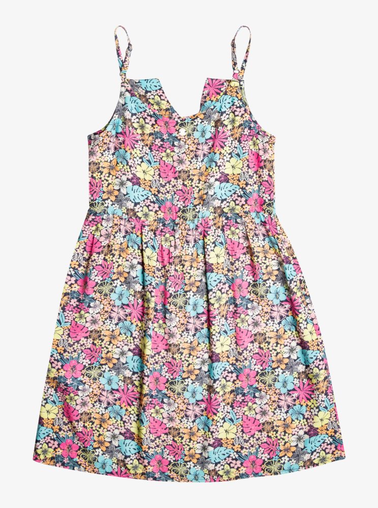 Indigo Kids' Roxy 4-16 Under The Sea Mini Dress | USA VRNC-91483