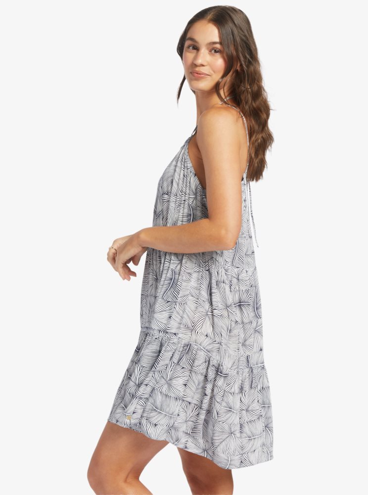 Indigo Women's Roxy Evening Breeze Printed Tent Dress | USA ZYPG-28045