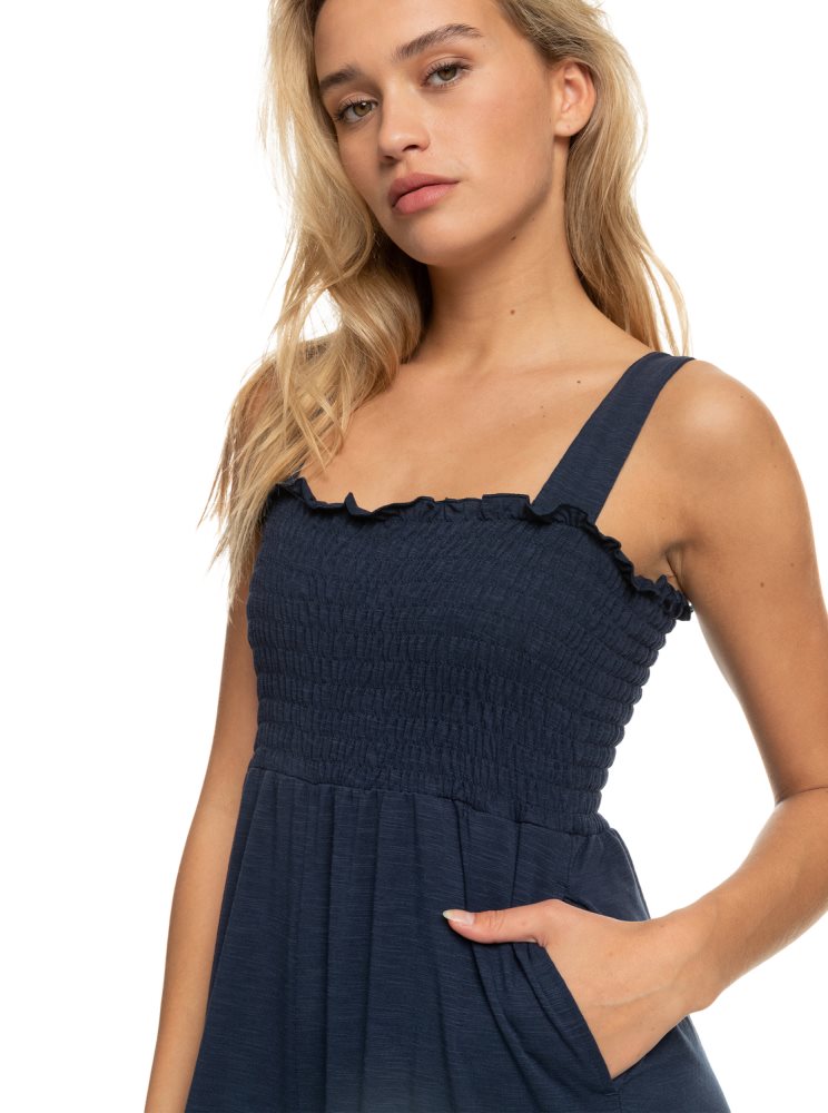 Indigo Women's Roxy Just Passing By Jumpsuit | USA ZOWH-10795